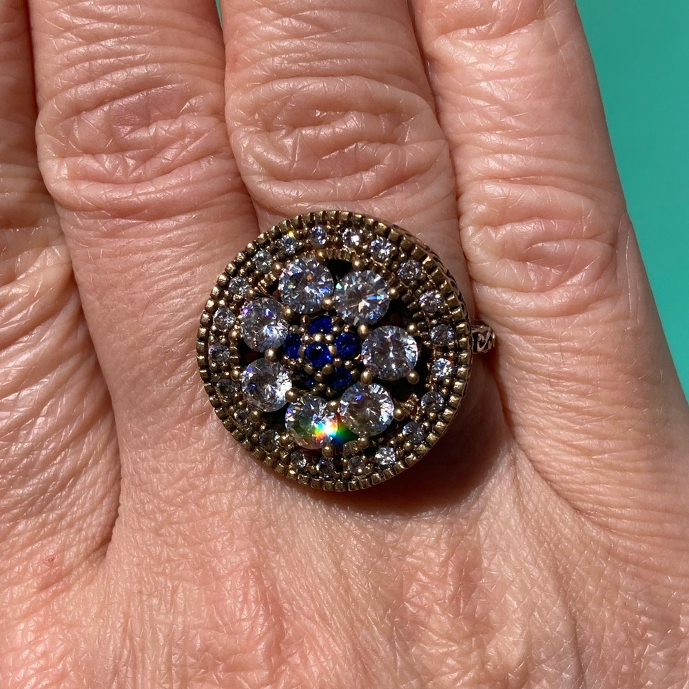 Antique look Silver Ring